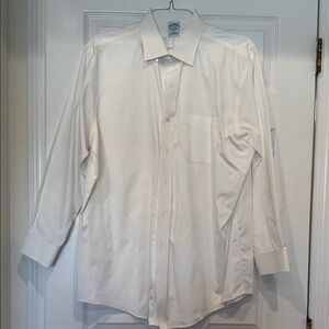 Brooks Brothers Crisp White Dress Shirt